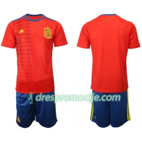 Španjolska Dres Dječji Domaći 2019 Kratkih Rukava